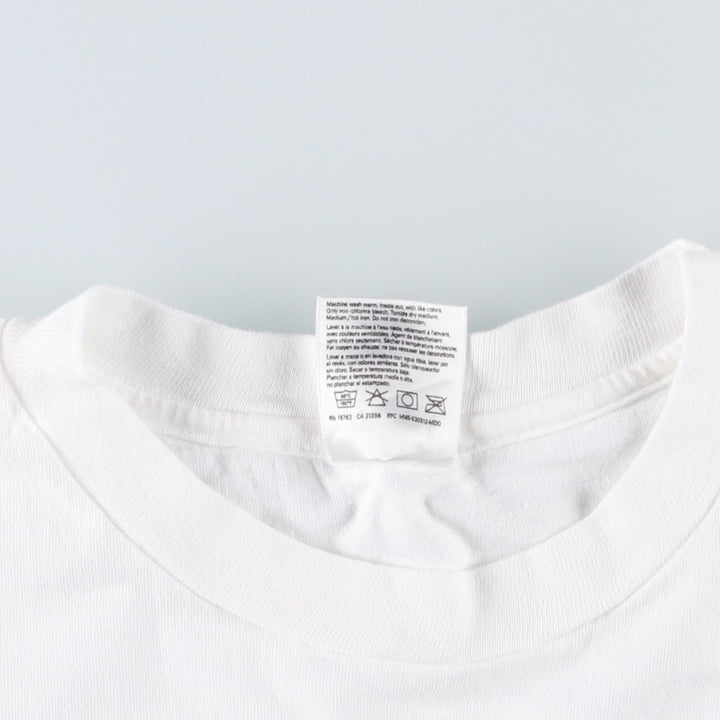 90'S ANDAZIA EINSTEIN Einstein Message T-Shirt, Made in USA, Men's XL equivalent, Vintage cotton white type Vintage Second Hand