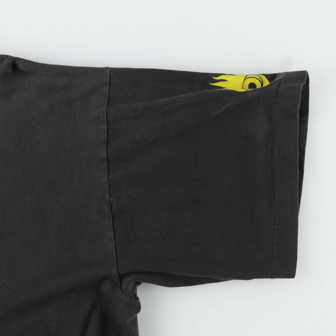 90'S TEXIMP MACHINE HEAD Band T-shirt, Men's XL equivalent, Vintage cotton black type Vintage Second Hand