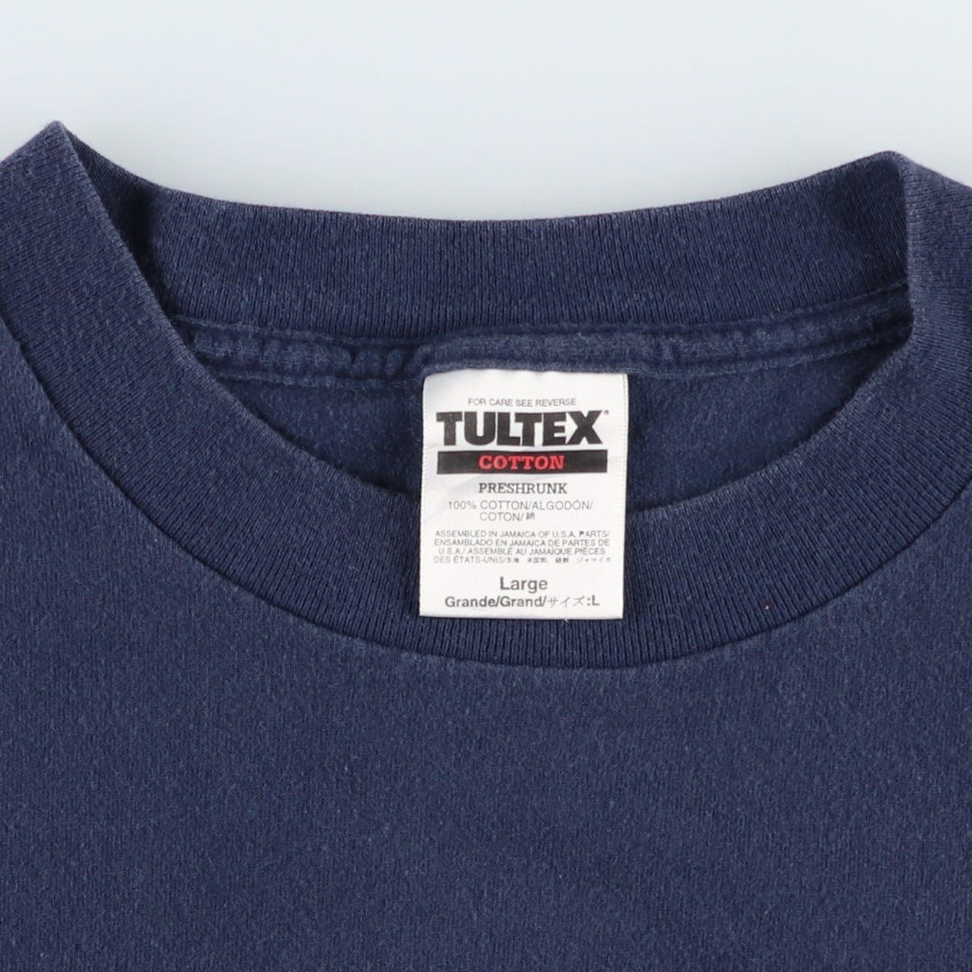 90'S TULTEX Dancing Baby Print T-Shirt, Men's Size L (approx.), Vintage cotton navy blue type Vintage Second Hand