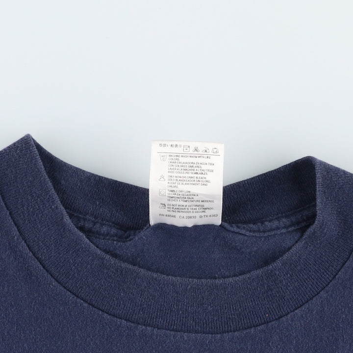 90'S TULTEX Dancing Baby Print T-Shirt, Men's Size L (approx.), Vintage cotton navy blue type Vintage Second Hand