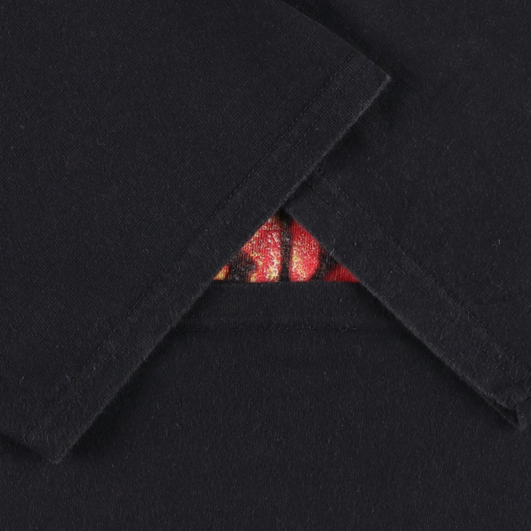 2000'S STAR WARS Darth Maul Movie T-shirt, Men's XL equivalent. cotton black type Vintage Second Hand