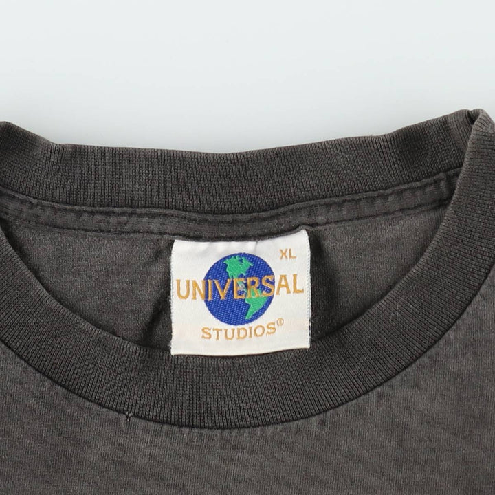 90s-era Universal Studios Terminator 2 movie t-shirt, men's size XL equivalent, vintage. cotton black type Vintage Second Hand
