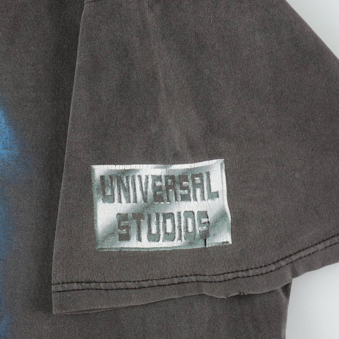 90s-era Universal Studios Terminator 2 movie t-shirt, men's size XL equivalent, vintage. cotton black type Vintage Second Hand