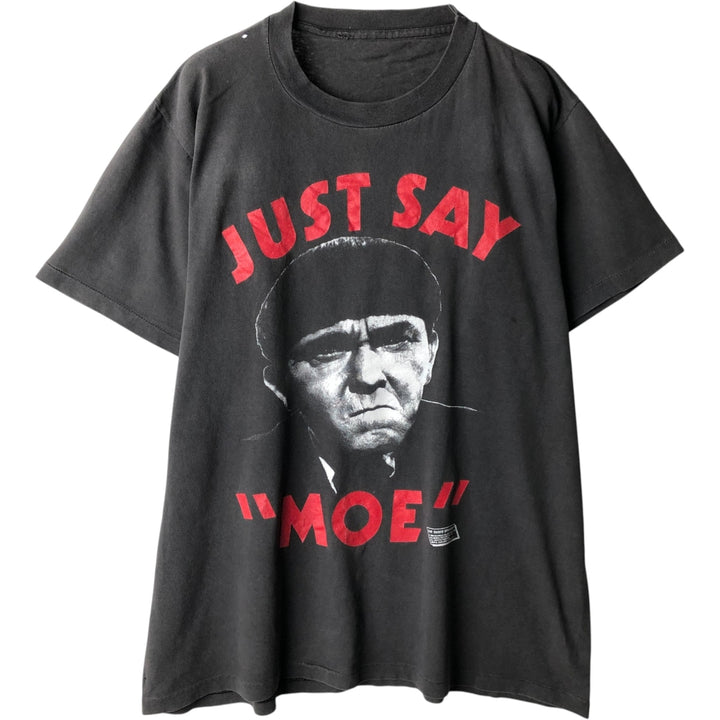 Printed T-shirt, men's size XL unclear Charcoal Vintage Second Hand