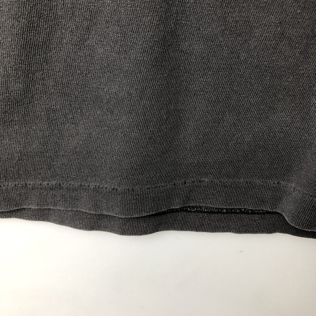 Printed T-shirt, men's size XL unclear Charcoal Vintage Second Hand