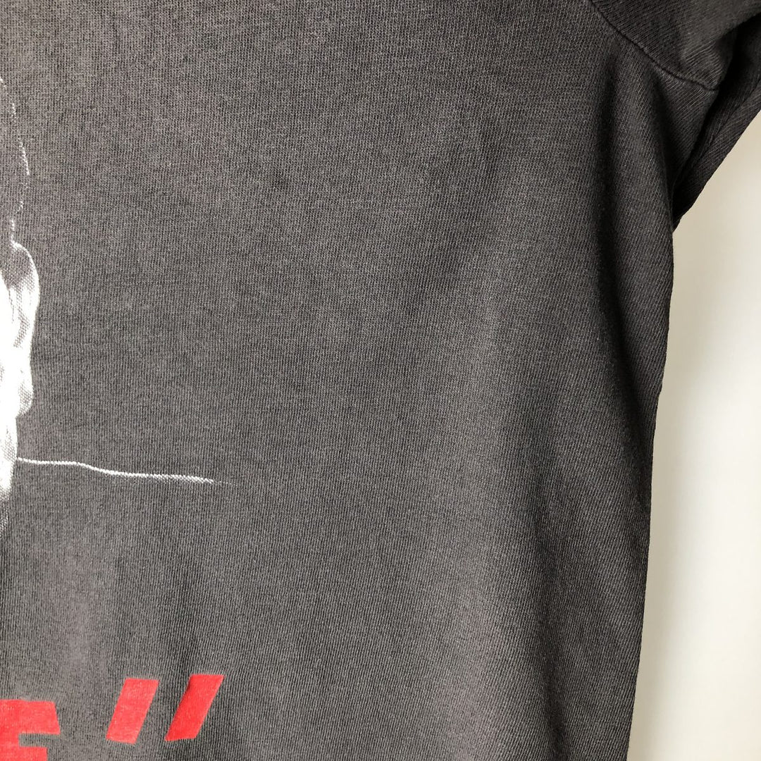 Printed T-shirt, men's size XL unclear Charcoal Vintage Second Hand