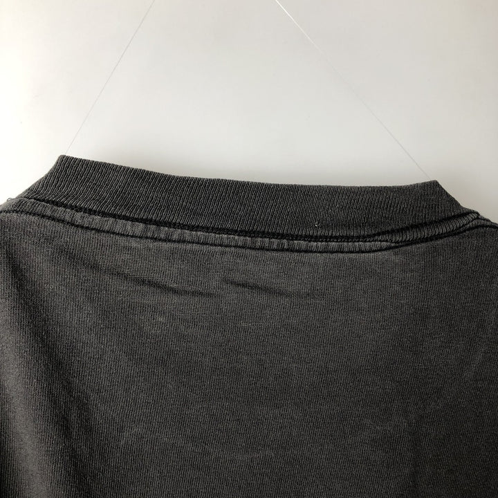 Printed T-shirt, men's size XL unclear Charcoal Vintage Second Hand
