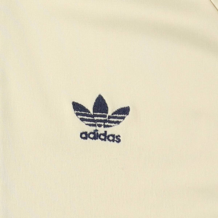 70s-80'S Adidas VENTEX ATP Track Jacket, Made in USA, Men's Size S (approx.), Vintage polyester unbleached Vintage Second Hand