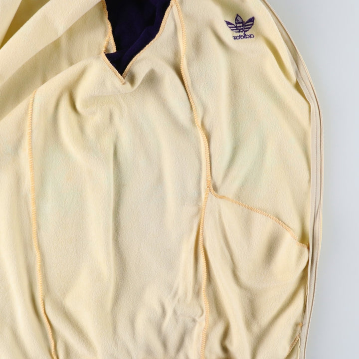 1970'S Adidas VENTEX ATP Track Jacket, Made in France, Men's Size S (approx.) polyester yellow type Vintage Second Hand