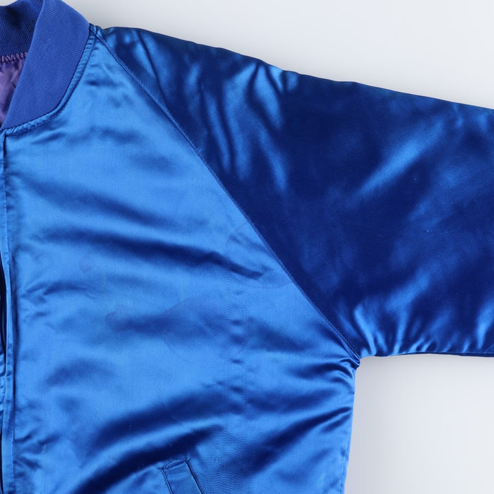 80s-90'S Eagle Pattern American Flag Jersey Track Jacket Souvenir Jacket Men's XL equivalent Vintage unclear blue type Vintage Second Hand