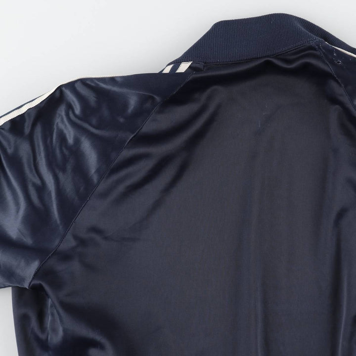 70s-80'S Adidas ATP KEYROLAN Track Jacket, Made in USA, Men's Size S (approx.), Vintage polyester navy blue type Vintage Second Hand
