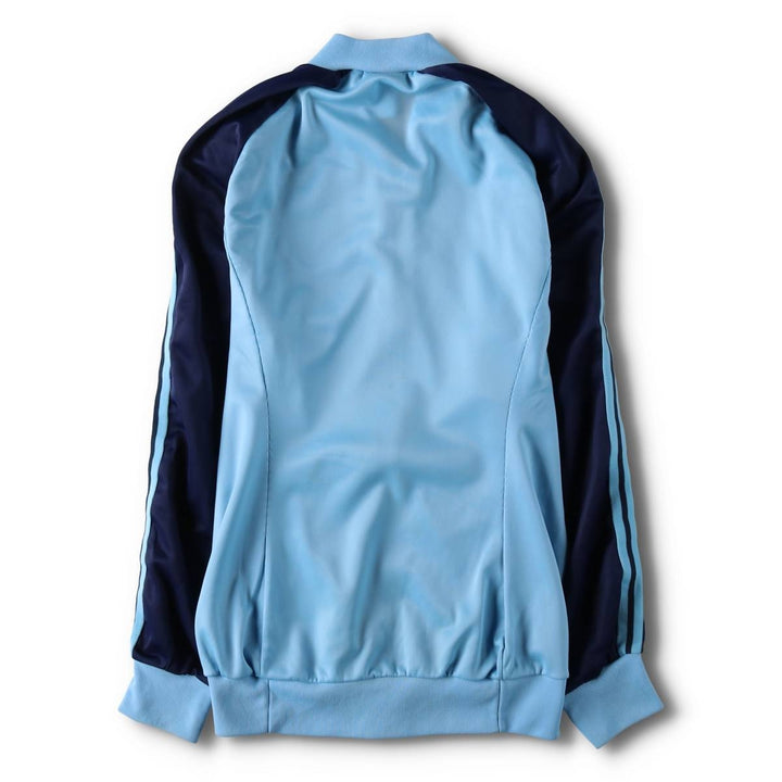 Vintage 70s-80'S Adidas VENTEX ATP Track Jacket, Made in France, Men's Size S (approx.) polyester Blue type light blue Vintage Second Hand