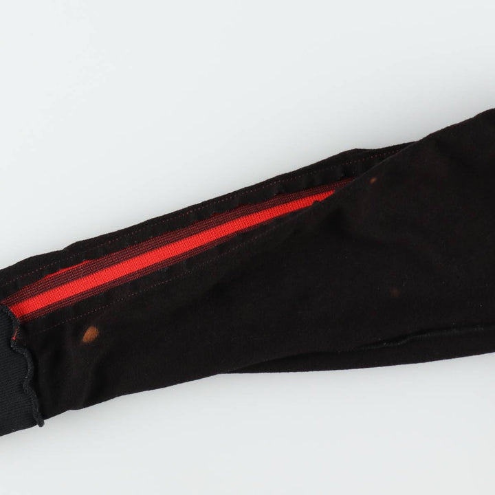 70s-80'S Adidas ATP KEYROLAN Track Jacket, Made in USA, Men's Size M (approx.) polyester black type Vintage Second Hand