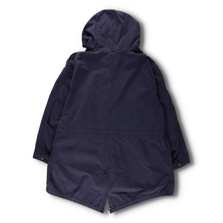 Ralph Lauren POLO by Ralph Lauren M-51 type mod parka, men's size L equivalent. cotton navy blue type Vintage Second Hand