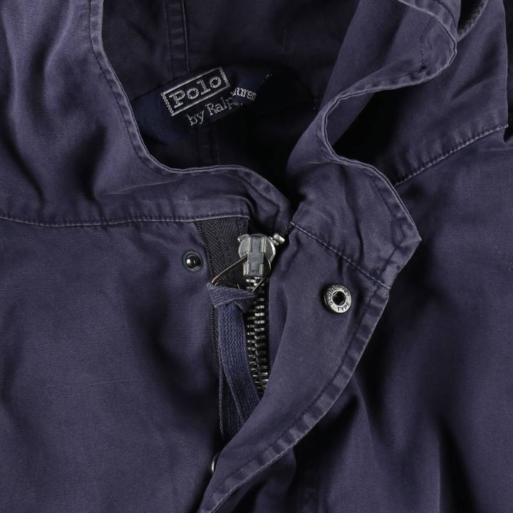 Ralph Lauren POLO by Ralph Lauren M-51 type mod parka, men's size L equivalent. cotton navy blue type Vintage Second Hand