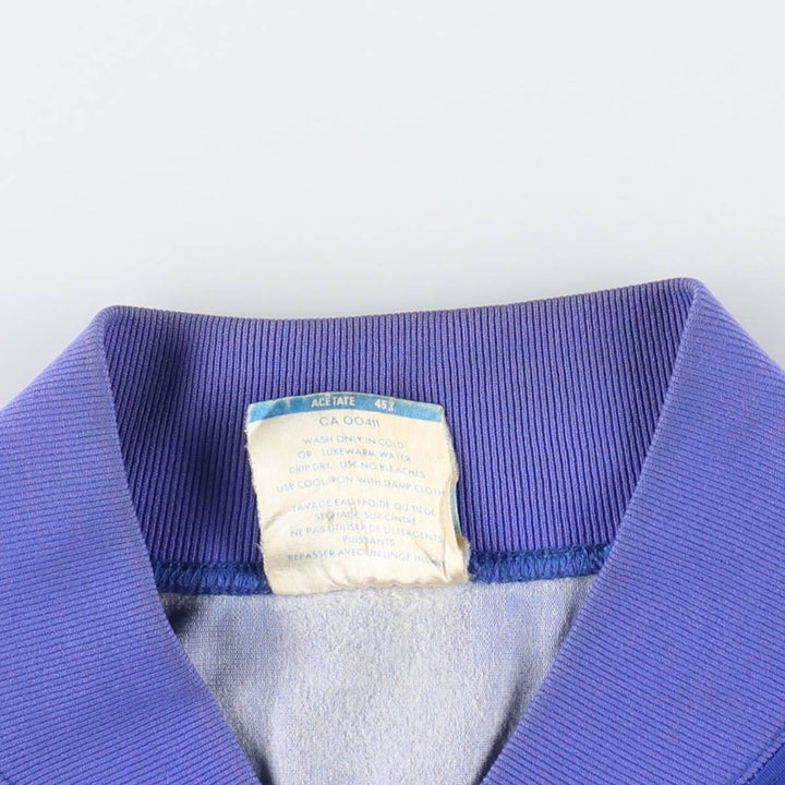 1970'S Adidas VENTEX ATP Track Jacket, Made in France, Men's Size L (approx.), Vintage Nylon blue type Vintage Second Hand