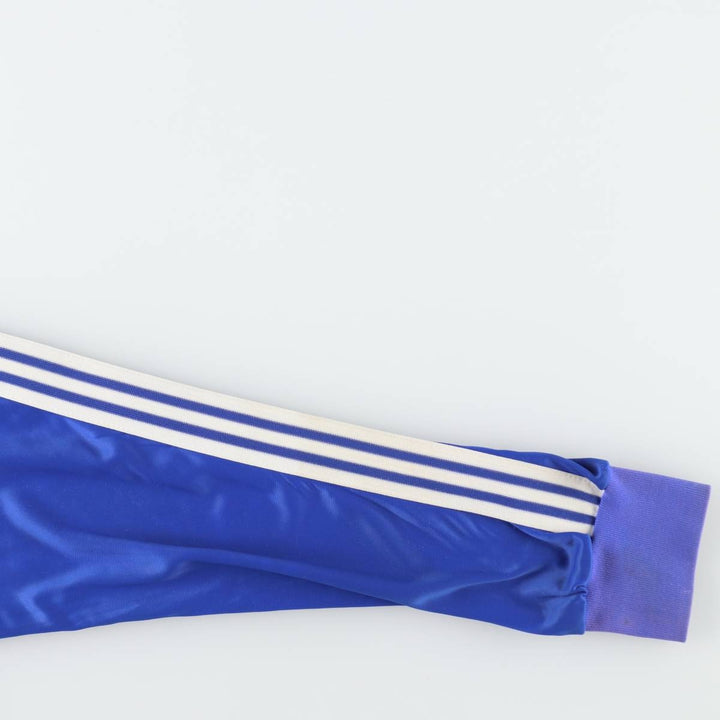 1970'S Adidas VENTEX ATP Track Jacket, Made in France, Men's Size L (approx.), Vintage Nylon blue type Vintage Second Hand