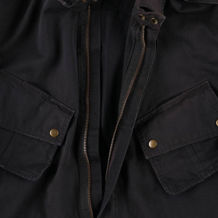 Ralph Lauren POLO by Ralph Lauren M-42 type military jacket with patches, men's size L equivalent. cotton black type Vintage Second Hand