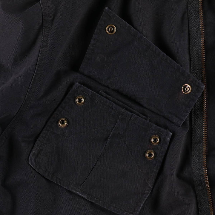 Ralph Lauren POLO by Ralph Lauren M-42 type military jacket with patches, men's size L equivalent. cotton black type Vintage Second Hand