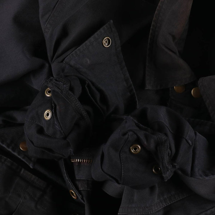 Ralph Lauren POLO by Ralph Lauren M-42 type military jacket with patches, men's size L equivalent. cotton black type Vintage Second Hand