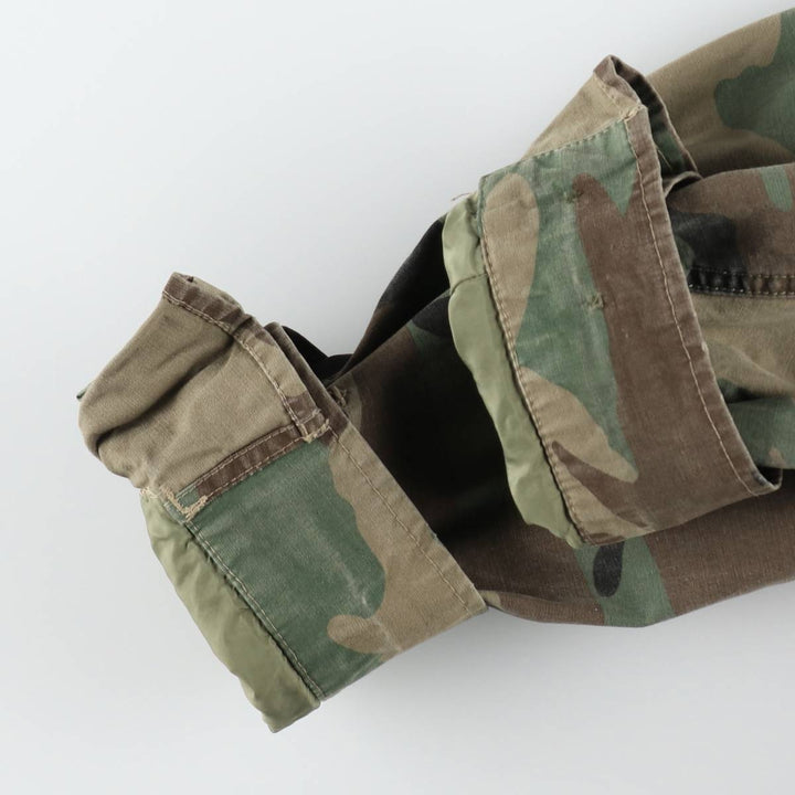 Ralph Lauren POLO by Ralph Lauren Camouflage Pattern Woodland Camo M-65 Type Military Field Jacket, Men's Size L (approx.) cotton Khaki type Vintage Second Hand
