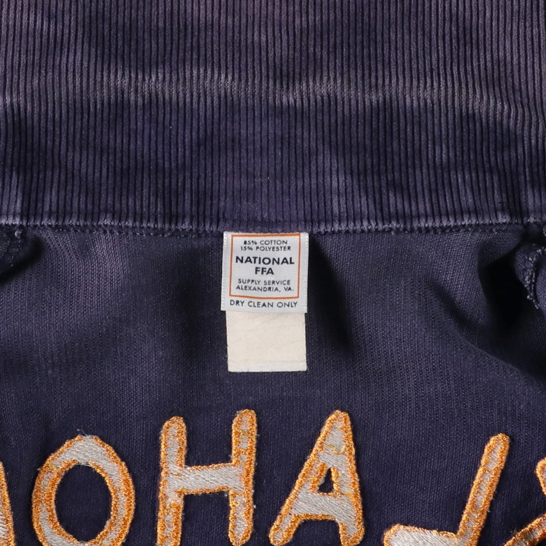 90'S FFA Jacket, Farmer's Corduroy Jacket, Men's Size S (Equivalent), Vintage cotton navy blue type Vintage Second Hand