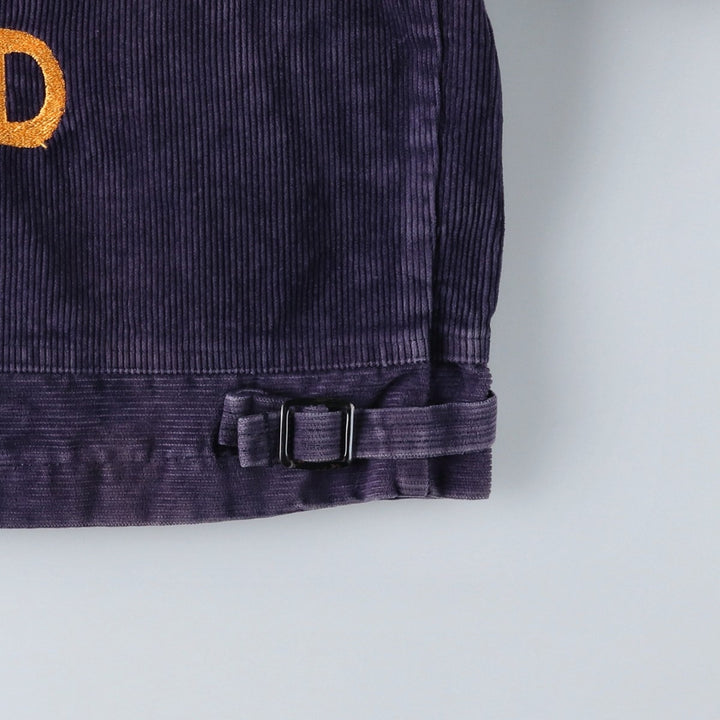 90'S FFA Jacket, Farmer's Corduroy Jacket, Men's Size S (Equivalent), Vintage cotton navy blue type Vintage Second Hand