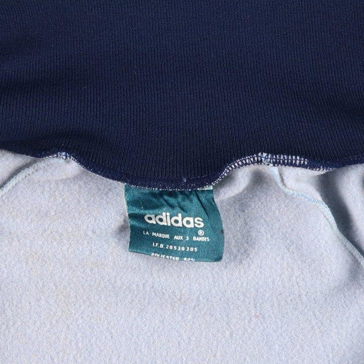 Vintage 70s-80'S Adidas track jacket, size M, men's polyester Blue type light blue Vintage Second Hand