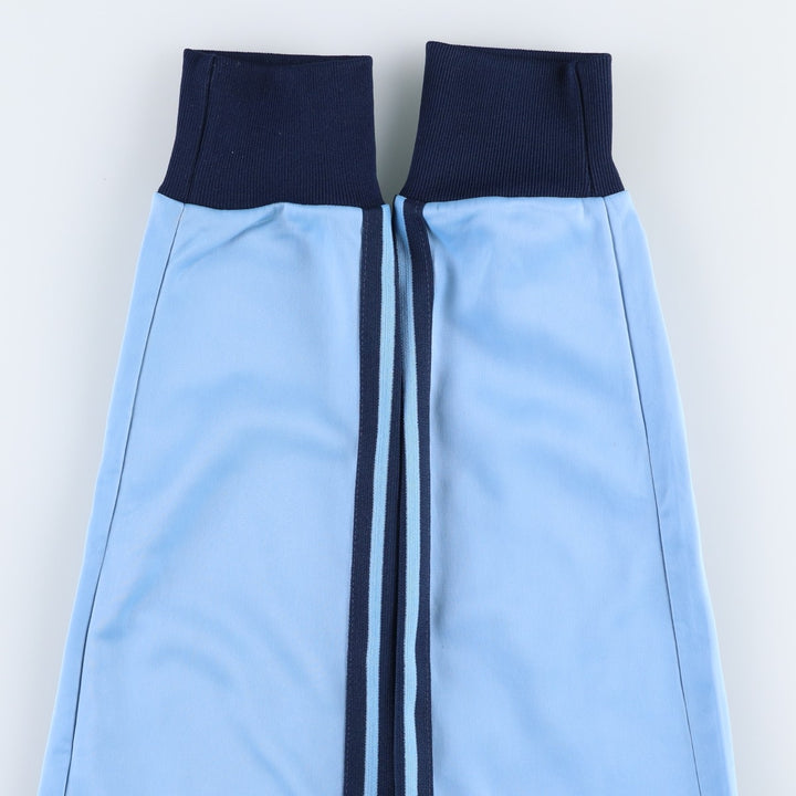 Vintage 70s-80'S Adidas track jacket, size M, men's polyester Blue type light blue Vintage Second Hand