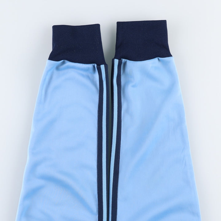 Vintage 70s-80'S Adidas track jacket, size M, men's polyester Blue type light blue Vintage Second Hand