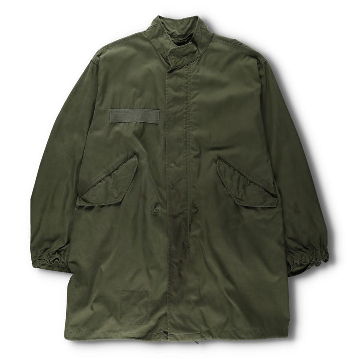 1970'S US Military Issue M-65 Mod Coat, Made in USA, X-SMALL-REGULAR (Equivalent to Men's XS), Vintage unclear Khaki type Vintage Second Hand