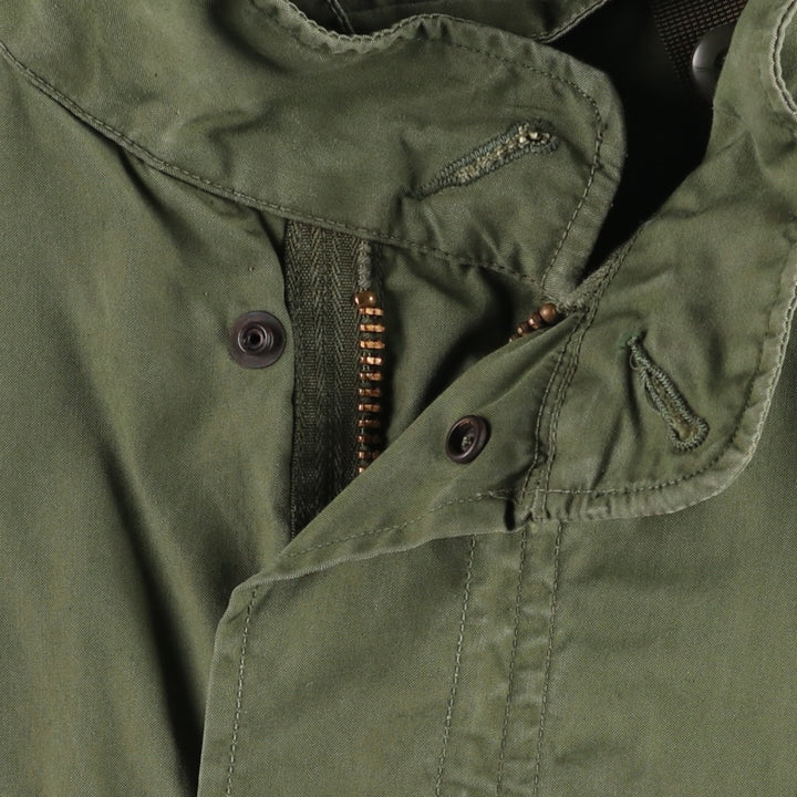 1970'S US Military Issue M-65 Mod Coat, Made in USA, X-SMALL-REGULAR (Equivalent to Men's XS), Vintage unclear Khaki type Vintage Second Hand