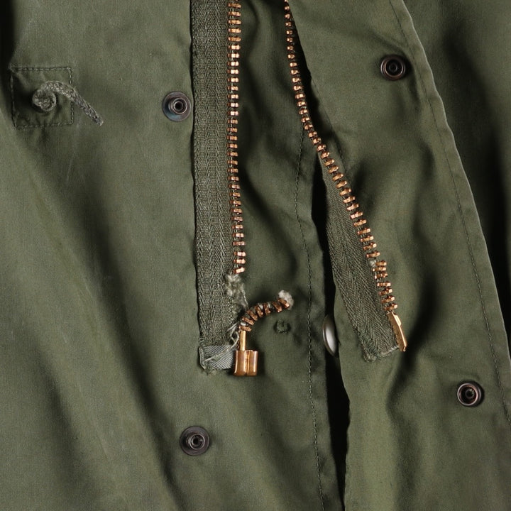 1970'S US Military Issue M-65 Mod Coat, Made in USA, X-SMALL-REGULAR (Equivalent to Men's XS), Vintage unclear Khaki type Vintage Second Hand