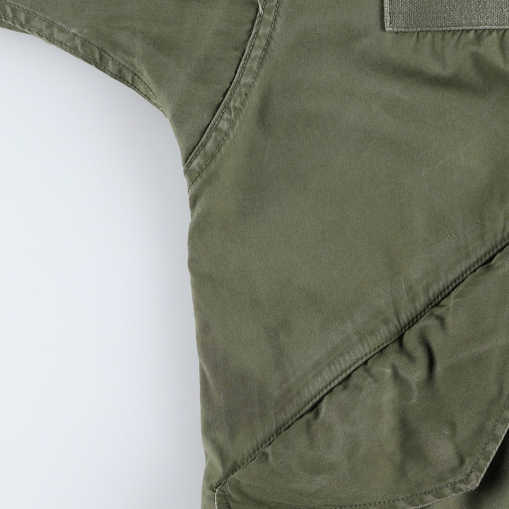 1970'S US Military Issue M-65 Mod Coat, Made in USA, X-SMALL-REGULAR (Equivalent to Men's XS), Vintage unclear Khaki type Vintage Second Hand