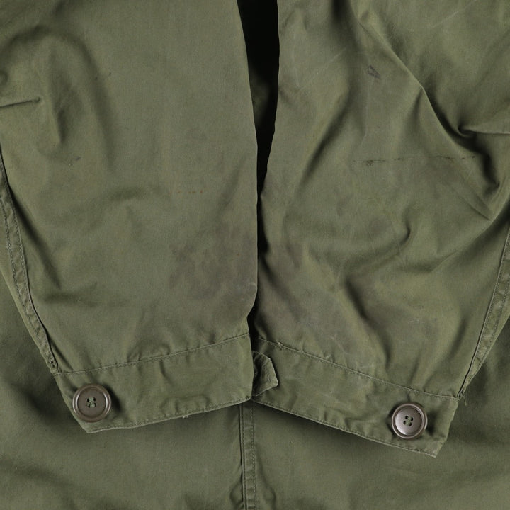1970'S US Military Issue M-65 Mod Coat, Made in USA, X-SMALL-REGULAR (Equivalent to Men's XS), Vintage unclear Khaki type Vintage Second Hand