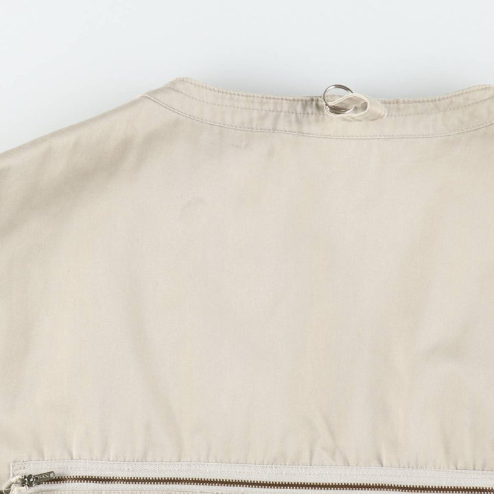 1960'S Orvis Fishing Vest, Men's Size L (approx.), Vintage cotton Beige type Vintage Second Hand