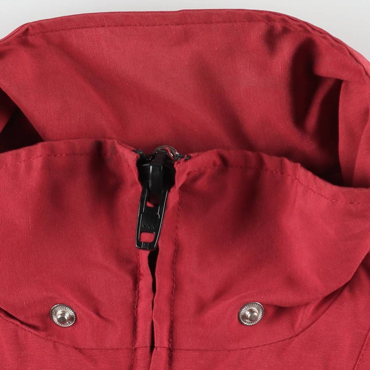 90'S Stussy Outer Gear Anorak Jacket, Made in USA, Men's Size XL (approx.), Vintage Nylon burgundy type Vintage Second Hand