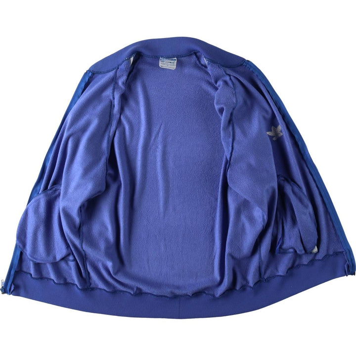 70s-80'S Adidas ATP KEYROLAN Track Jacket, Made in USA, Men's Size M (approx.), Vintage polyester blue type Vintage Second Hand