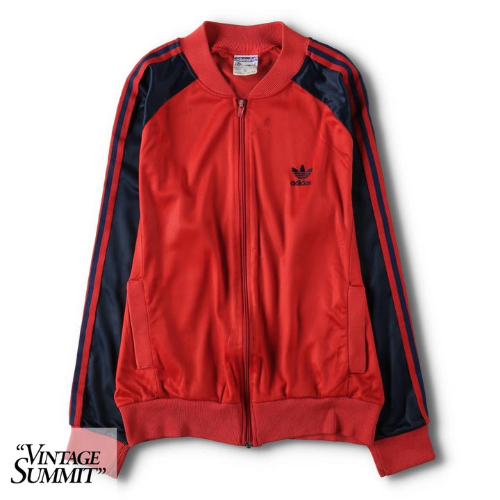 70s-80'S Adidas ATP KEYROLAN Track Jacket, Made in USA, Men's Size M (approx.), Vintage polyester red type Vintage Second Hand
