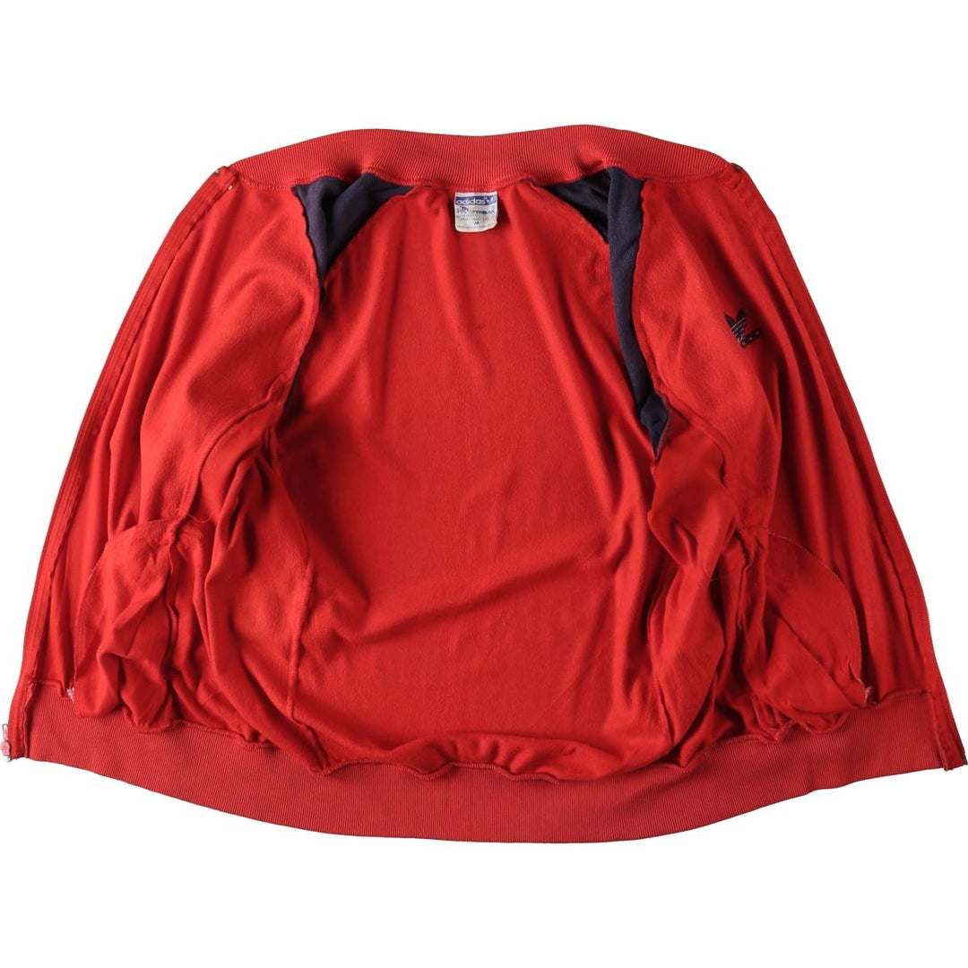 70s-80'S Adidas ATP KEYROLAN Track Jacket, Made in USA, Men's Size M (approx.), Vintage polyester red type Vintage Second Hand