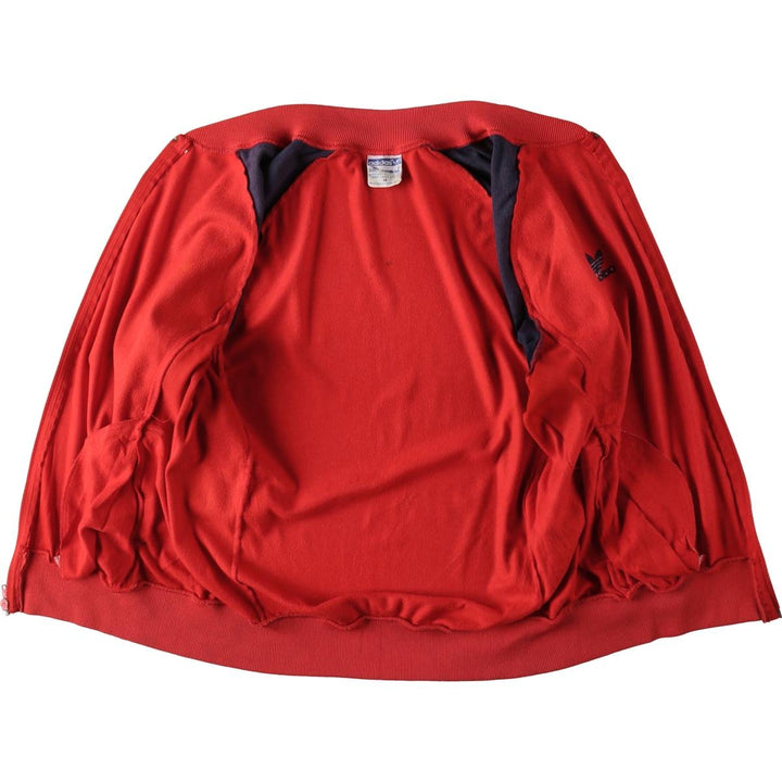 70s-80'S Adidas ATP KEYROLAN Track Jacket, Made in USA, Men's Size M (approx.), Vintage polyester red type Vintage Second Hand