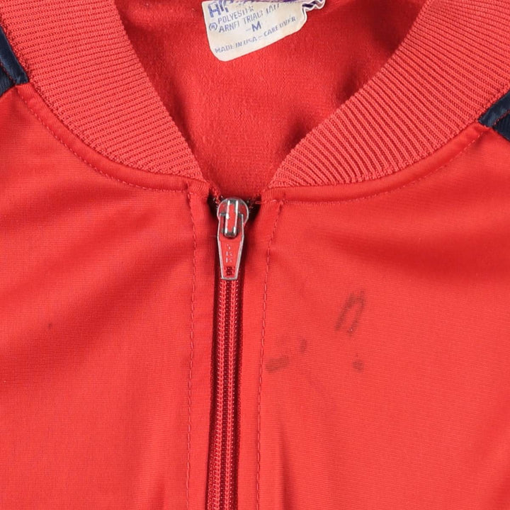 70s-80'S Adidas ATP KEYROLAN Track Jacket, Made in USA, Men's Size M (approx.), Vintage polyester red type Vintage Second Hand