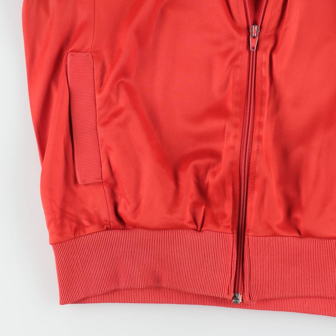 70s-80'S Adidas ATP KEYROLAN Track Jacket, Made in USA, Men's Size M (approx.), Vintage polyester red type Vintage Second Hand