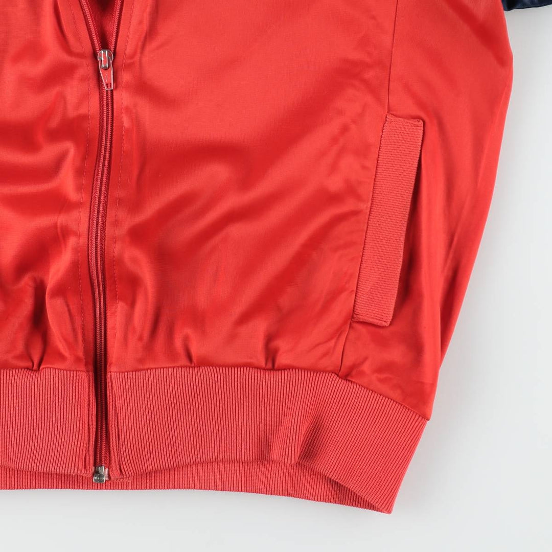 70s-80'S Adidas ATP KEYROLAN Track Jacket, Made in USA, Men's Size M (approx.), Vintage polyester red type Vintage Second Hand