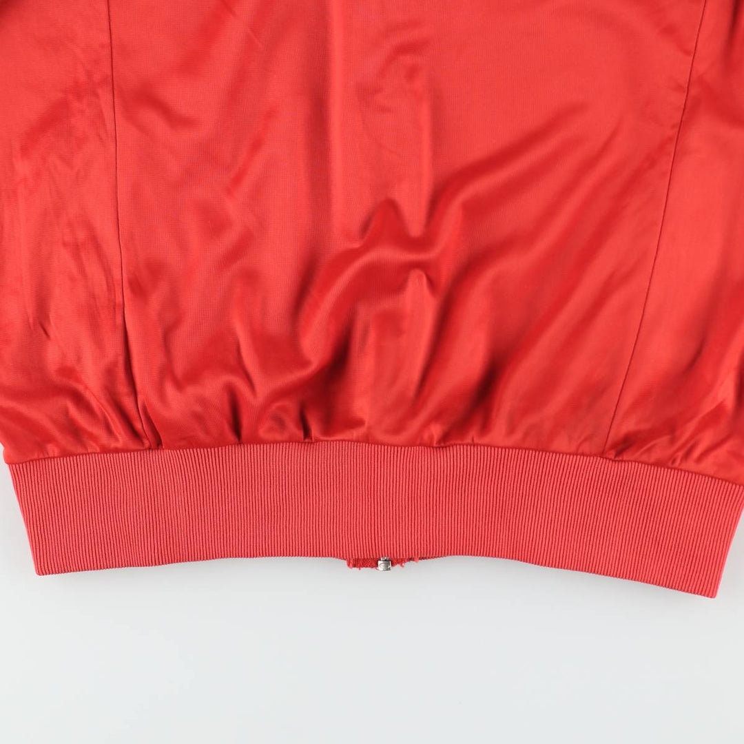 70s-80'S Adidas ATP KEYROLAN Track Jacket, Made in USA, Men's Size M (approx.), Vintage polyester red type Vintage Second Hand