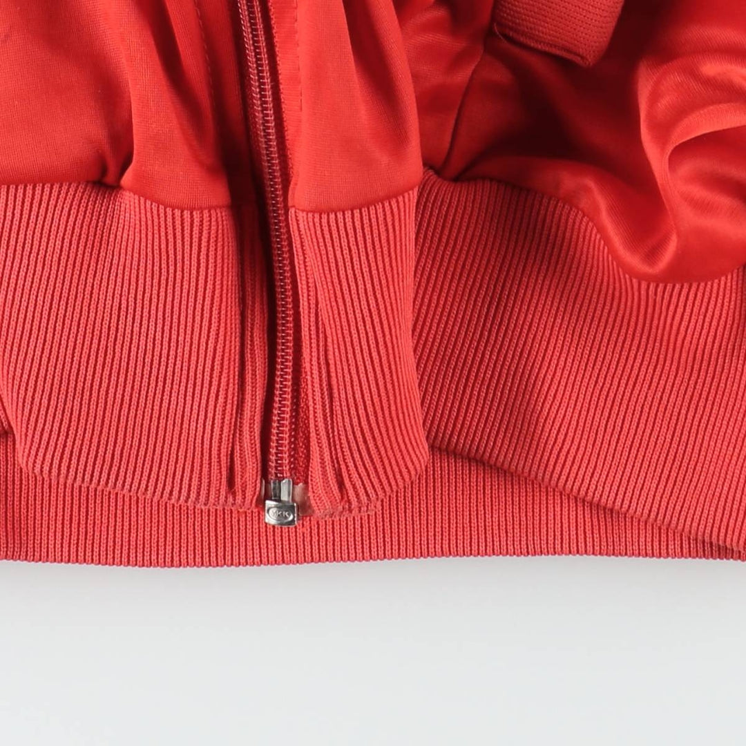 70s-80'S Adidas ATP KEYROLAN Track Jacket, Made in USA, Men's Size M (approx.), Vintage polyester red type Vintage Second Hand