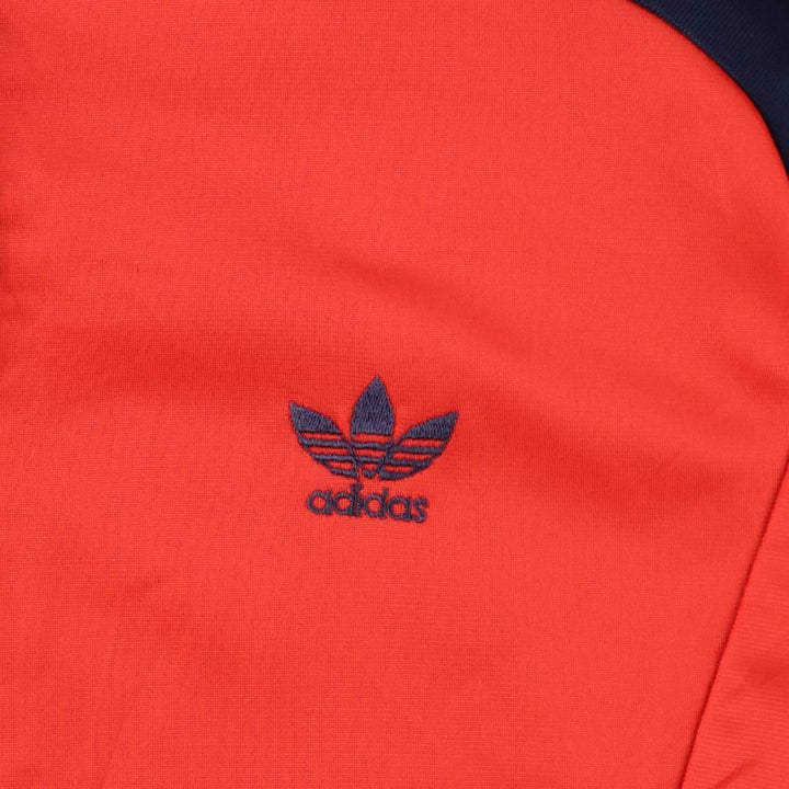 Vintage 70s-80'S Adidas VENTEX ATP Track Jacket, Made in France, Men's Size M (approx.) polyester red type Vintage Second Hand