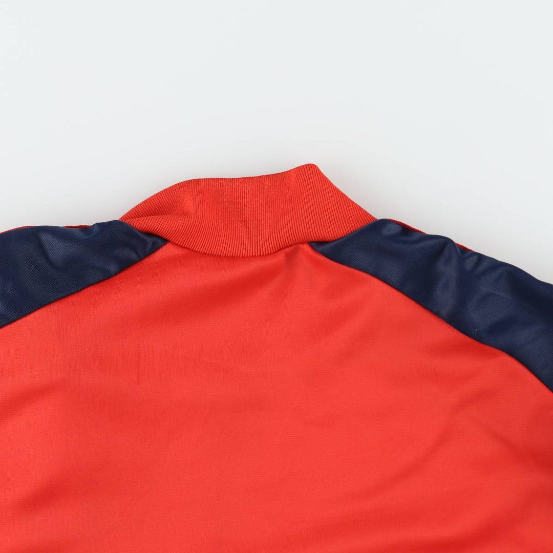 Vintage 70s-80'S Adidas VENTEX ATP Track Jacket, Made in France, Men's Size M (approx.) polyester red type Vintage Second Hand