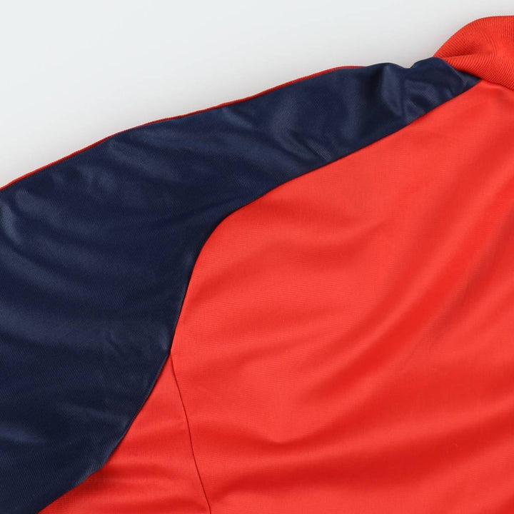Vintage 70s-80'S Adidas VENTEX ATP Track Jacket, Made in France, Men's Size M (approx.) polyester red type Vintage Second Hand