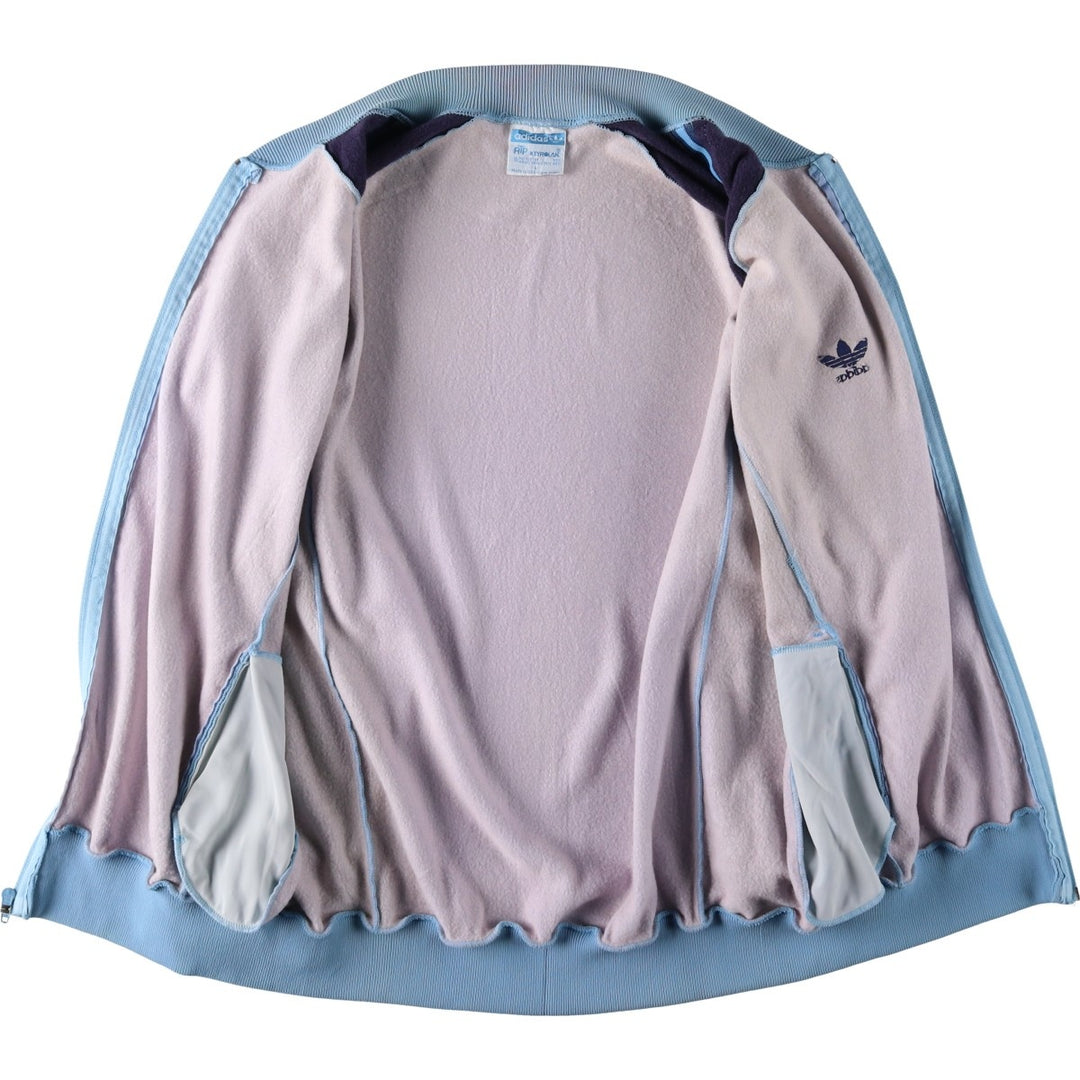 70s-80'S Adidas ATP KEYROLAN Track Jacket, Men's Size L (approx.), Vintage polyester Blue type light blue Vintage Second Hand